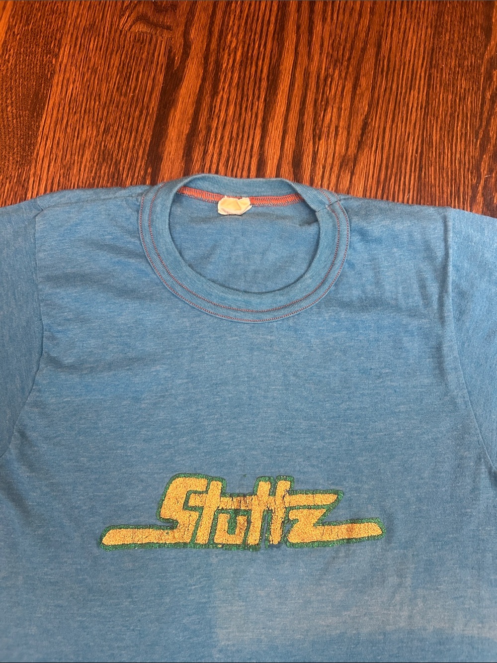 Vintage 70s Stuttz Ringer T-Shirt - Picture 3 of 4